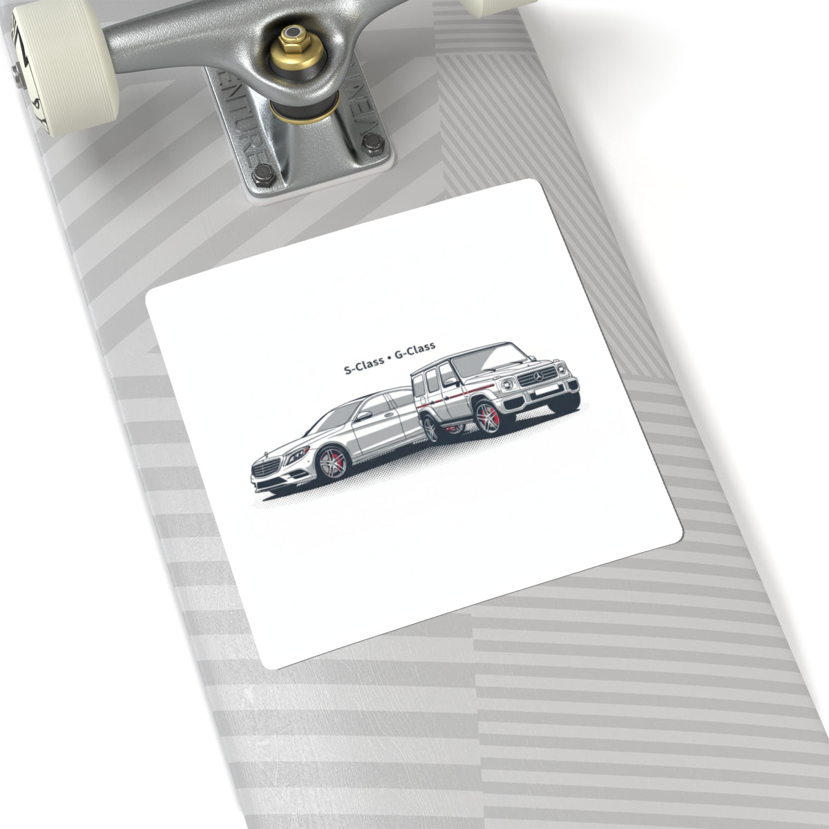 Mercedes S‑Class & G‑Class Car Sticker — Kiss-Cut Auto Decal