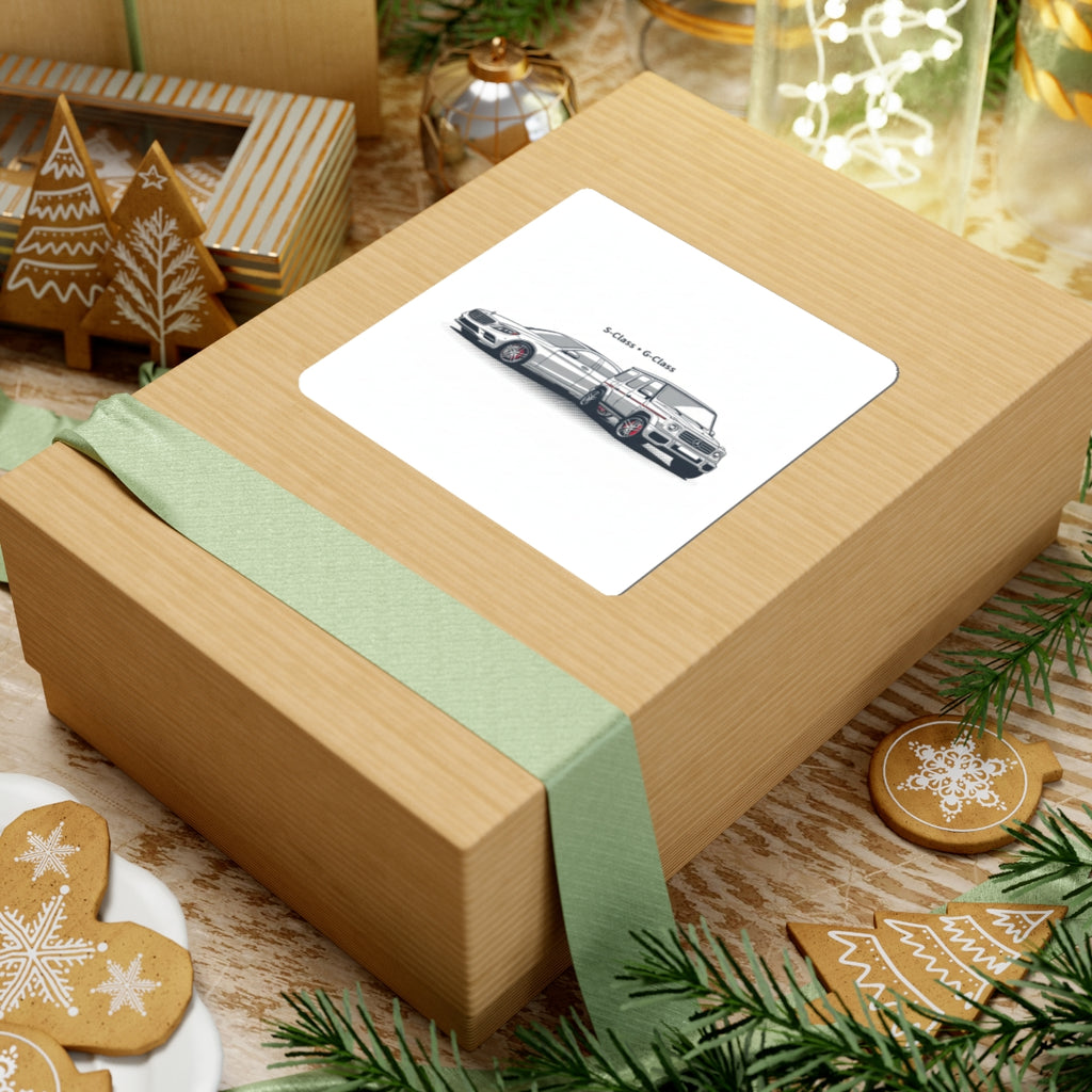 Mercedes S‑Class & G‑Class Car Sticker — Kiss-Cut Auto Decal