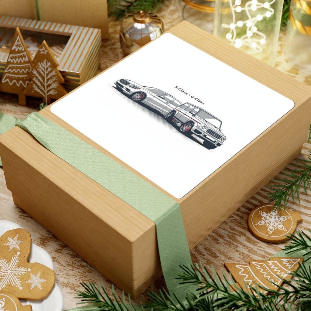 Mercedes S‑Class & G‑Class Car Sticker — Kiss-Cut Auto Decal