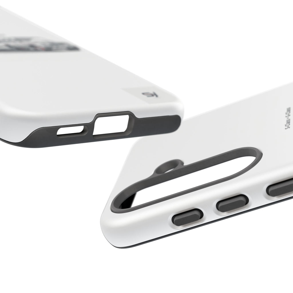 Phone Case - Twin Mercedes S-Class Illustration ("S-Class + S-Class")